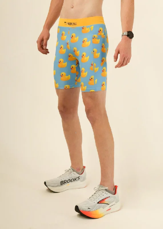 Men's Rubber Ducky 8"" Half Tights