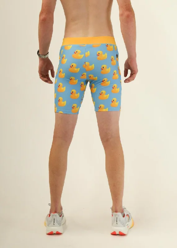 Men's Rubber Ducky 8"" Half Tights