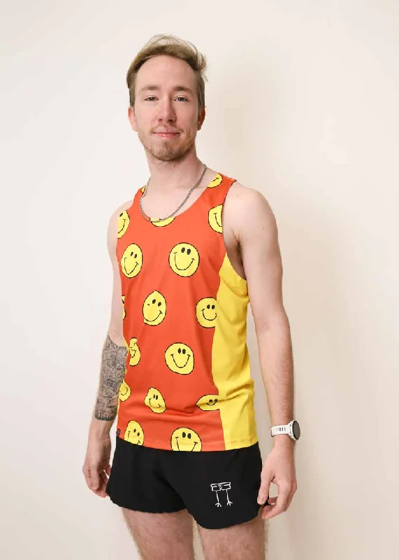 Men's Smileys Performance Singlet