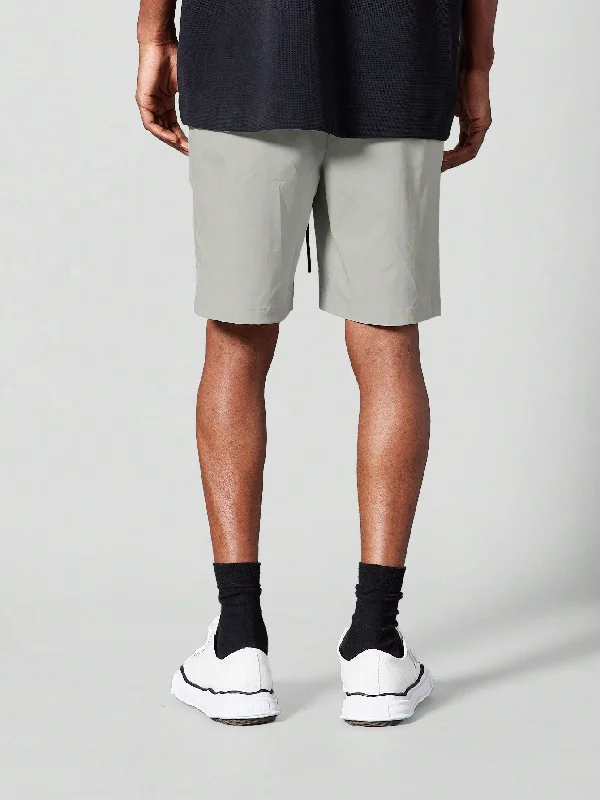 Mesh Shorts With Tonal Colour Blocking