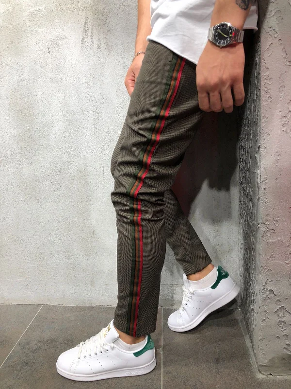 Sneakerjeans Brown Jogger Pant AY071