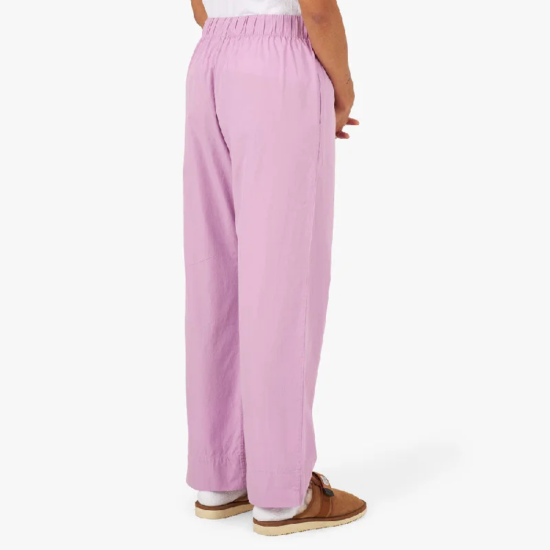 Tekla Poplin Pants / Purple Pink