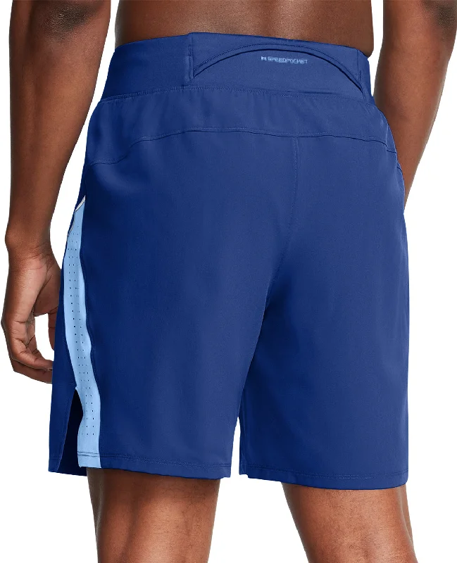 Under Armour Launch Elite 7 Inch Mens Running Shorts - Blue