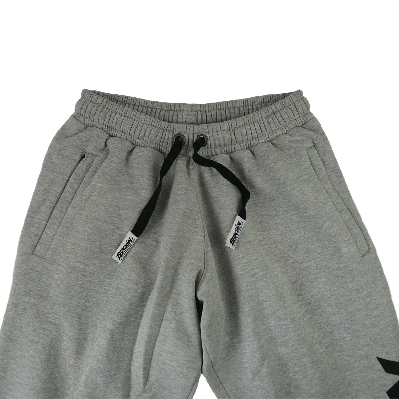 Brachial Tracksuit Trousers Smooth - Grey melange