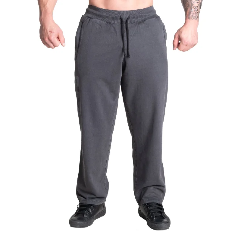 GASP Acid Logo Sweatpant - Washed Black