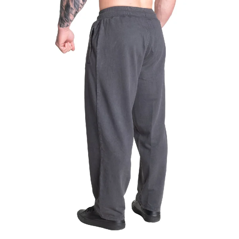 GASP Acid Logo Sweatpant - Washed Black