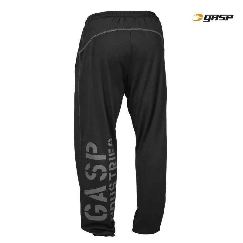 GASP Utility Mesh Pant - Black