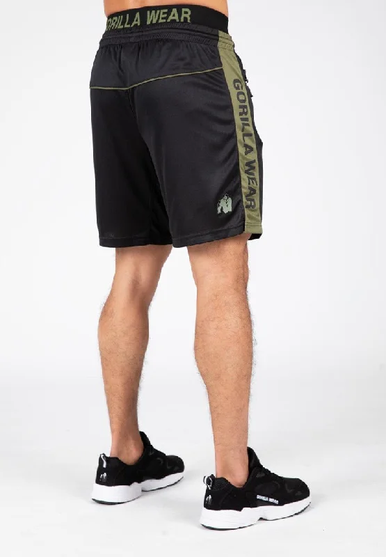 Gorilla Wear Atlanta Shorts - Black/Green