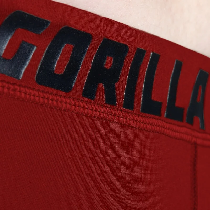 Gorilla Wear Smart Shorts - Burgundy Red