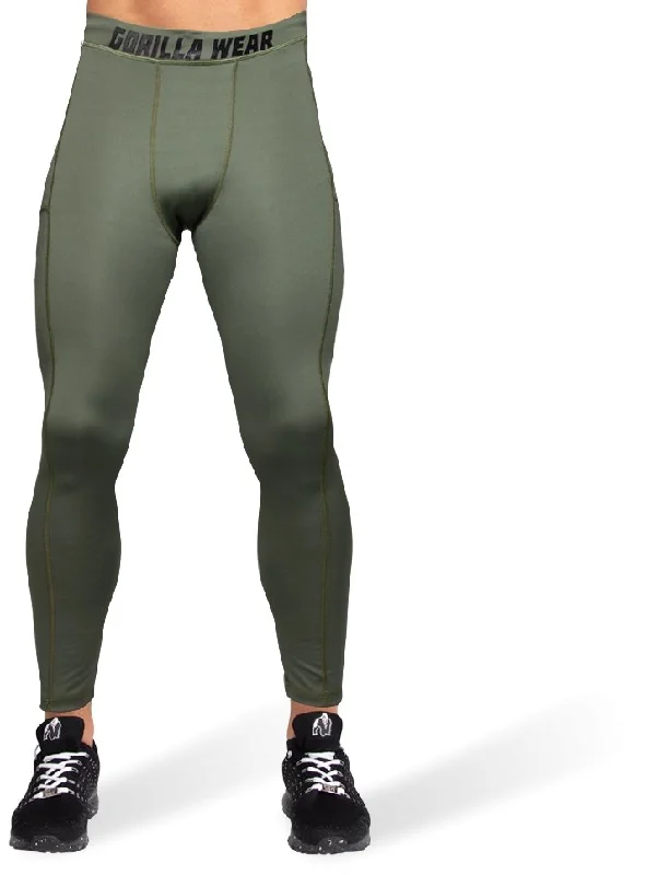 Gorilla Wear Smart Tights - Army Green