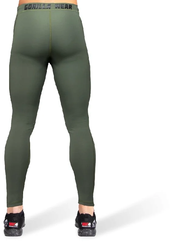 Gorilla Wear Smart Tights - Army Green