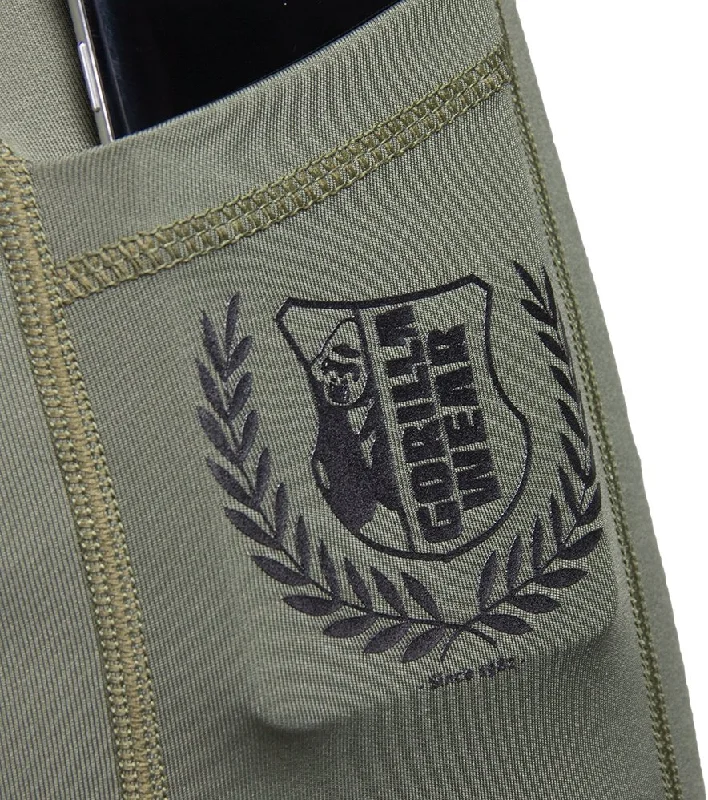 Gorilla Wear Smart Tights - Army Green