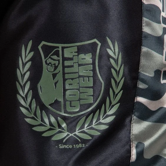 Gorilla Wear Vaiden Boxing Shorts - Army Green Camo