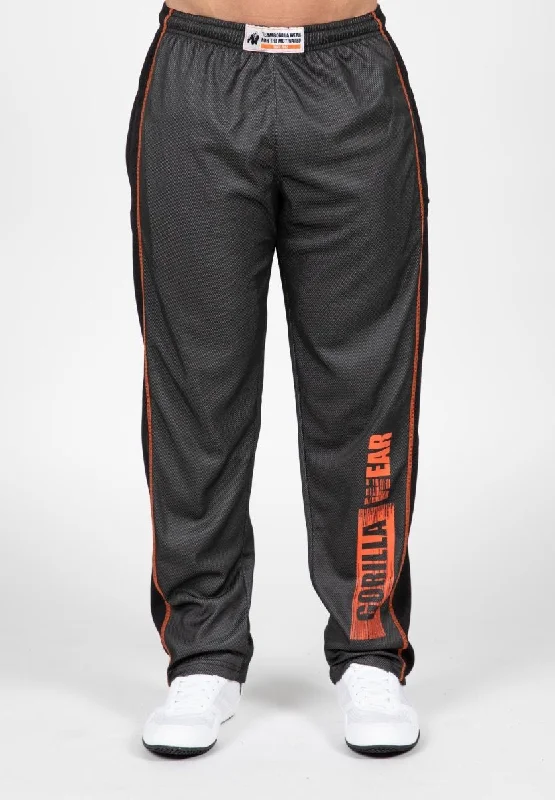 Gorilla Wear Wallace Mesh Pants - Grey/Orange