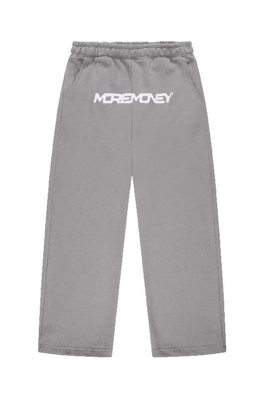 MORE MONEY LOGO JOGGER ASH