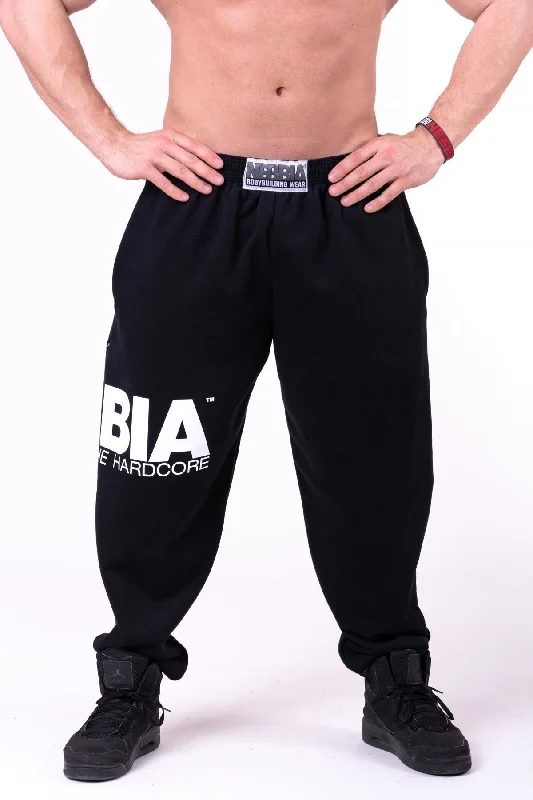 Nebbia 90s Classic Sweatpants 160 - Black