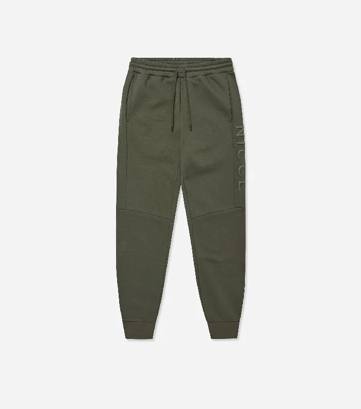 NICCE Mens Mercury Joggers | Juniper Green