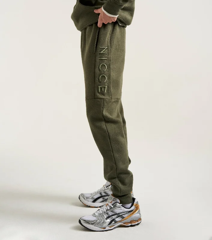 NICCE Mens Mercury Joggers | Juniper Green