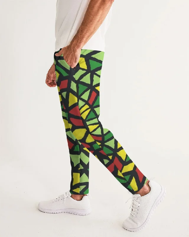 AKH African Symmetry Art Men's Joggers