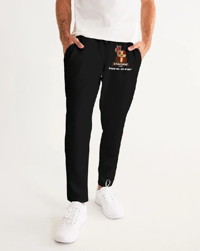 AKH Black Men's Joggers