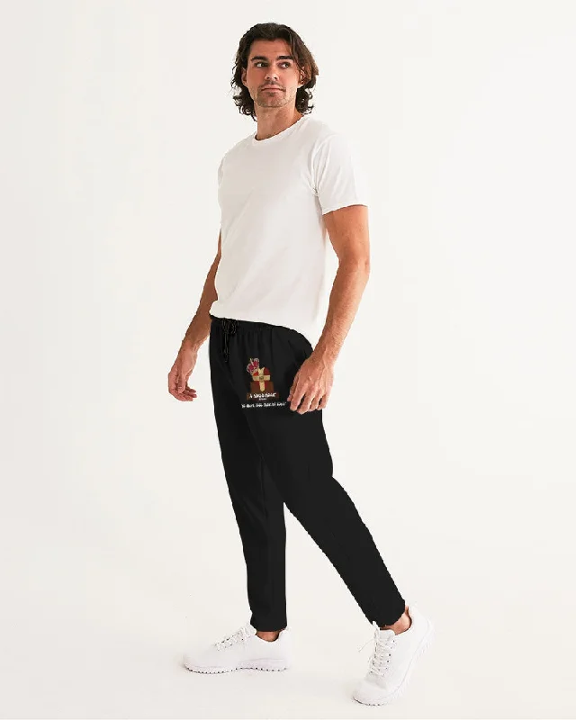 AKH Black Men's Joggers