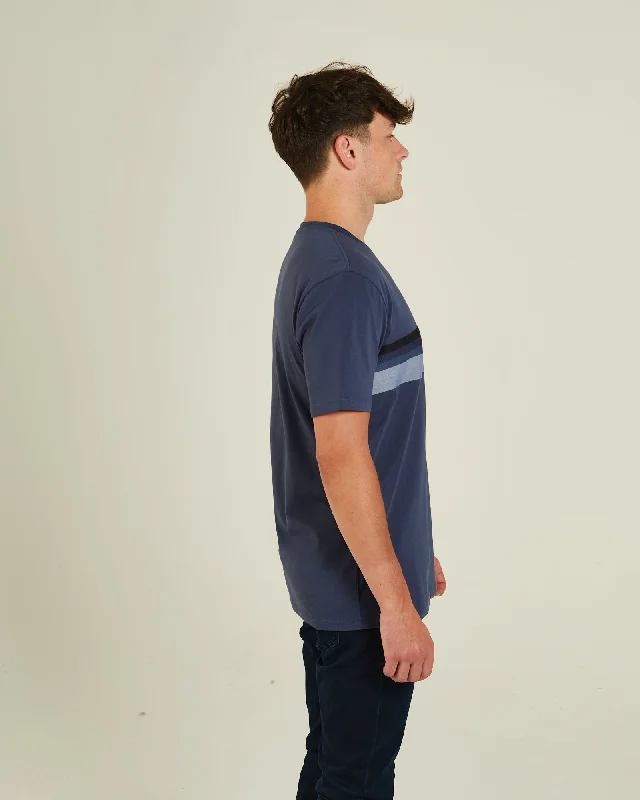 Dagon Tee Steel Indigo