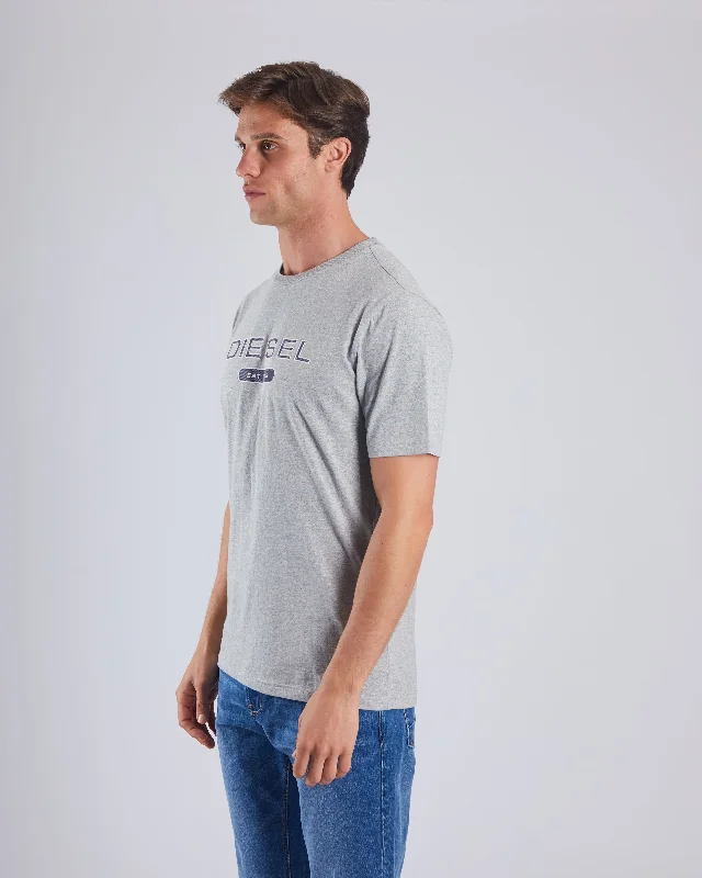 Pedro Tee Grey Marl