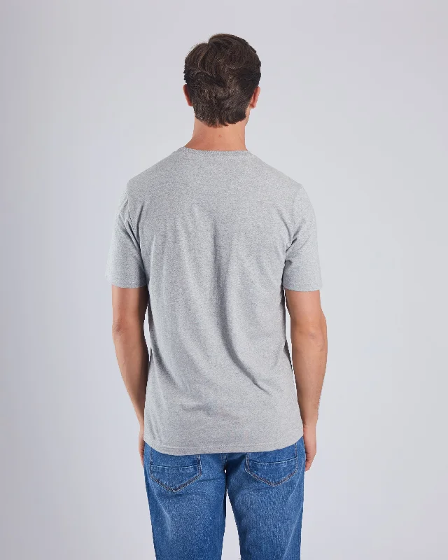 Pedro Tee Grey Marl