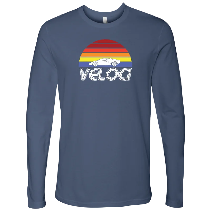 Next Level Mens Long Sleeve / Indigo / S