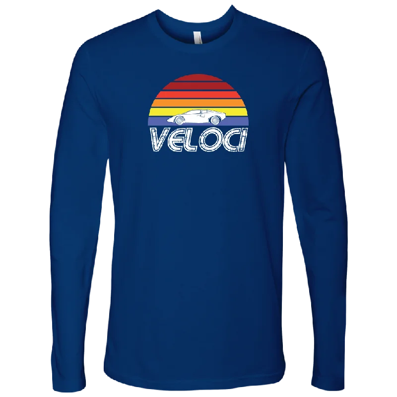 Next Level Mens Long Sleeve / Royal Blue / S