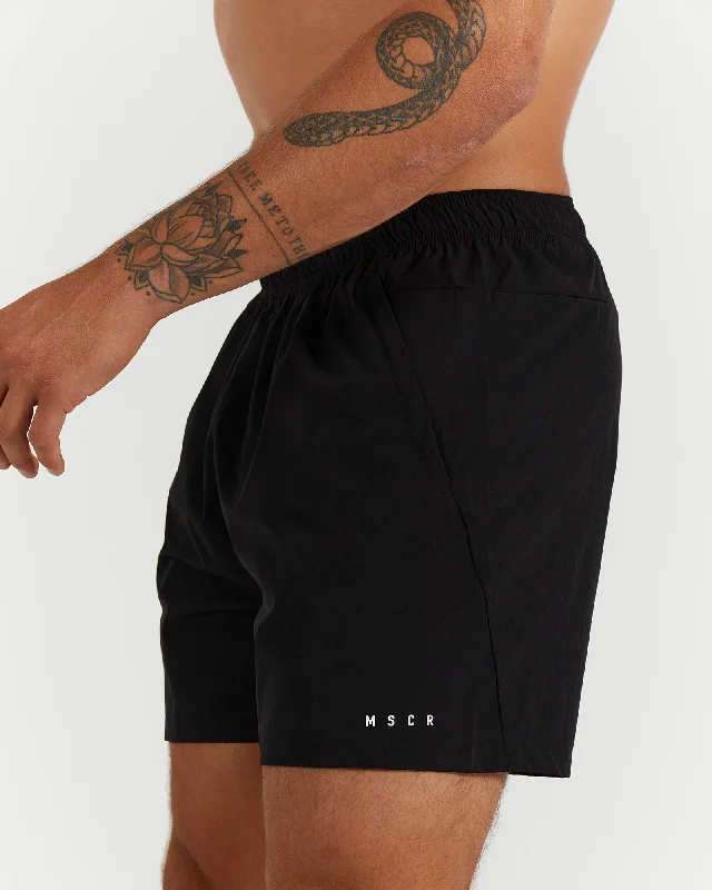 CORE TORO SHORTS 4"" - BLACK