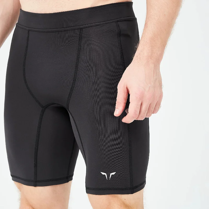 Core Base Layer Shorts 9"" - Black