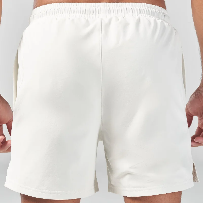 Essential 5 Inch Shorts - Pearl White