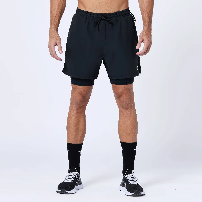 Essential 5"" Pro 2-In-1 Shorts - Black