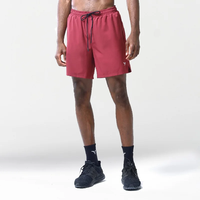 Essential 7 Inch Shorts - Burgundy