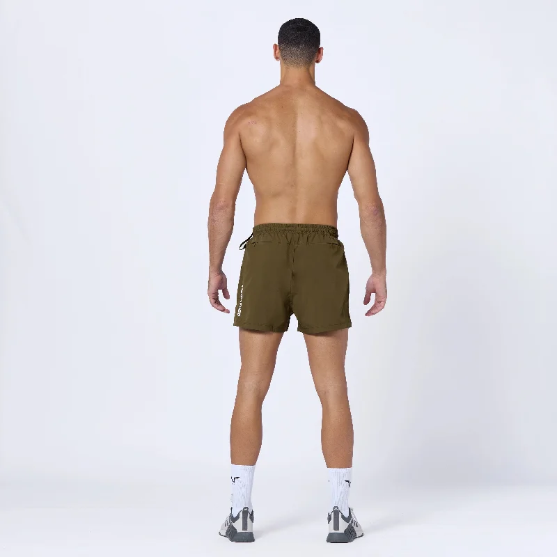 Essential Pro 3 Inch Shorts - Dark Olive