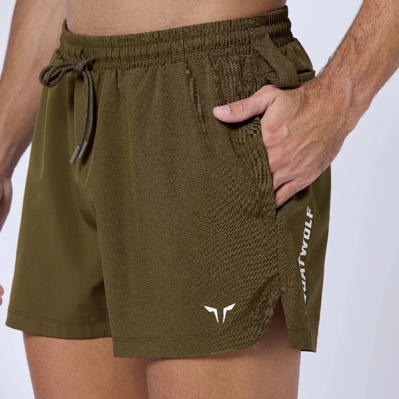 Essential Pro 3 Inch Shorts - Dark Olive