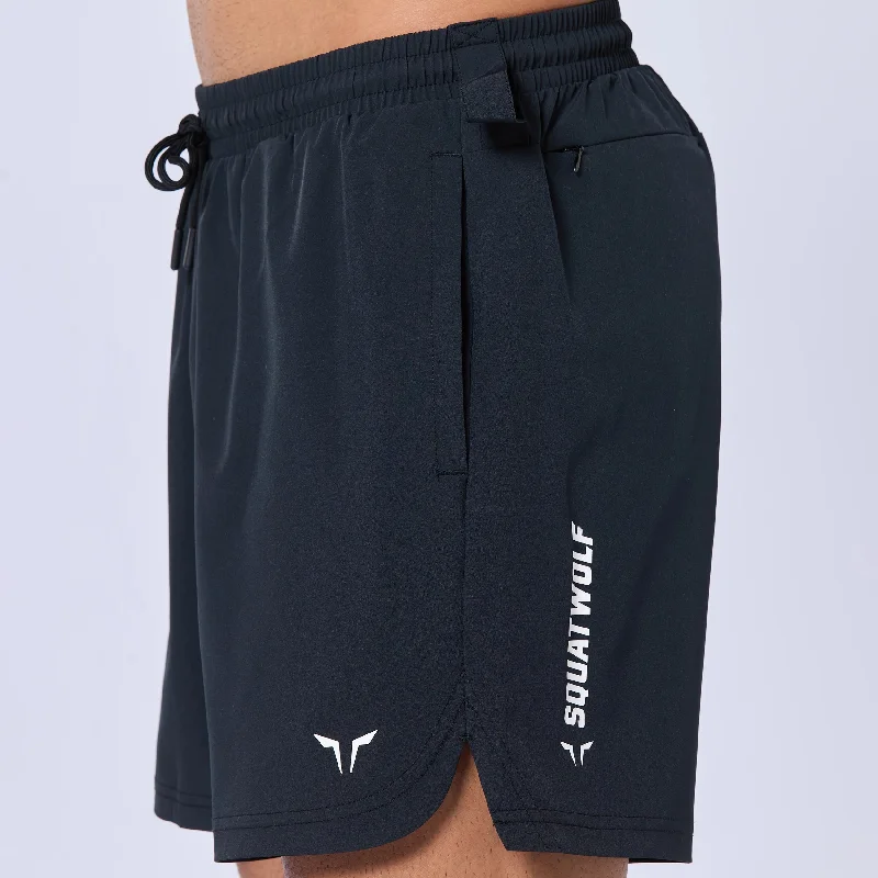 Essential Pro 5 Inch Shorts - Black