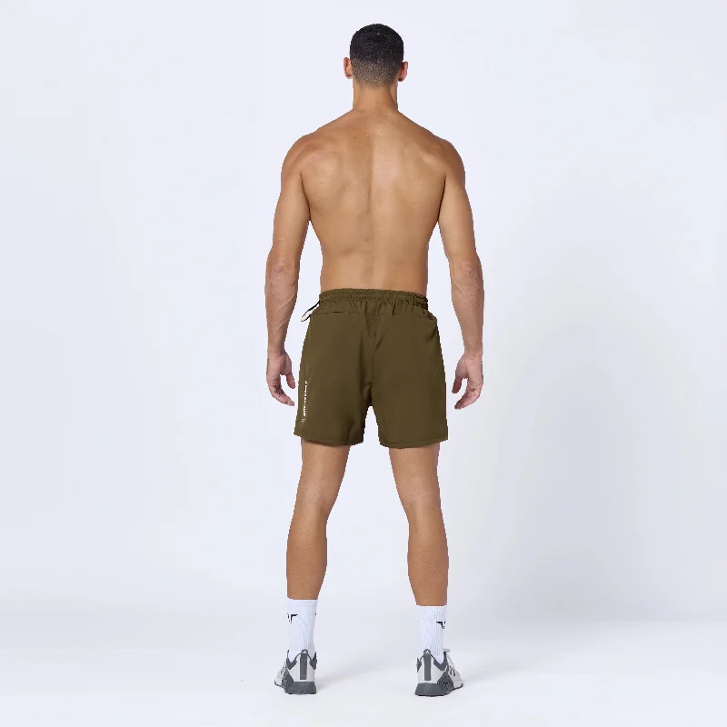 Essential Pro 5 Inch Shorts - Dark Olive