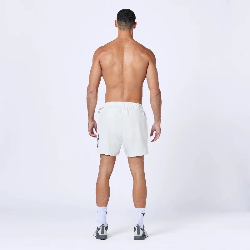 Essential Pro 5 Inch Shorts - Pearl White