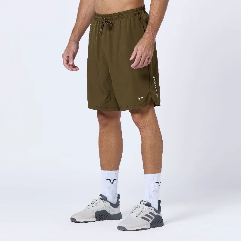 Essential Pro 9 Inch Shorts - Dark Olive