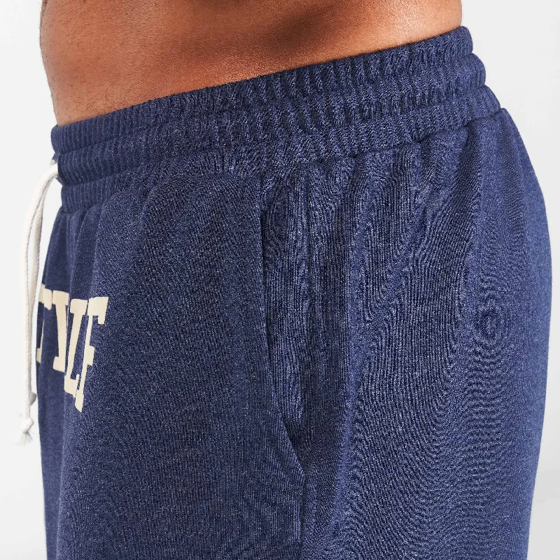 Golden Era New Gen Jogger Shorts - Navy Marl