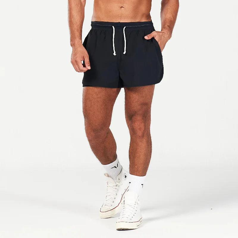 Golden Era Young Retro 2-in-1 Shorts - Black