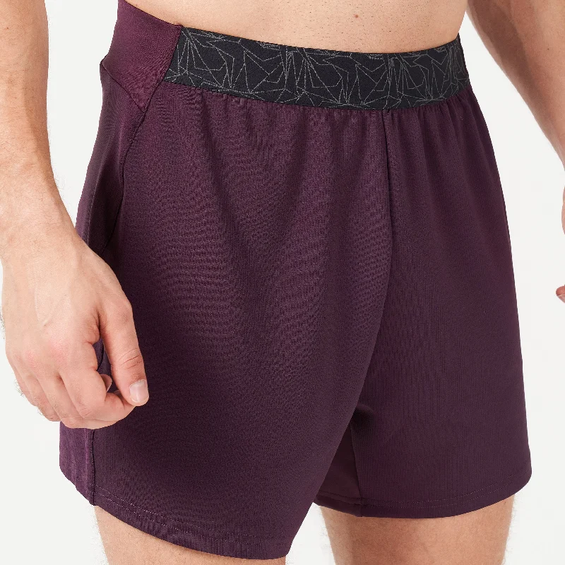 LAB360° TDry™ Flex Shorts - Plum Perfect