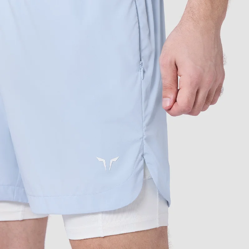 Limitless 2-In-1 7"" Shorts - Skyway