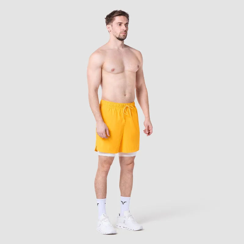 Limitless 2-In-1 7"" Shorts - Spectra Yellow