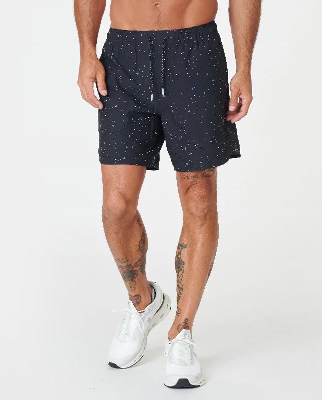 Luka Short Black Splatter