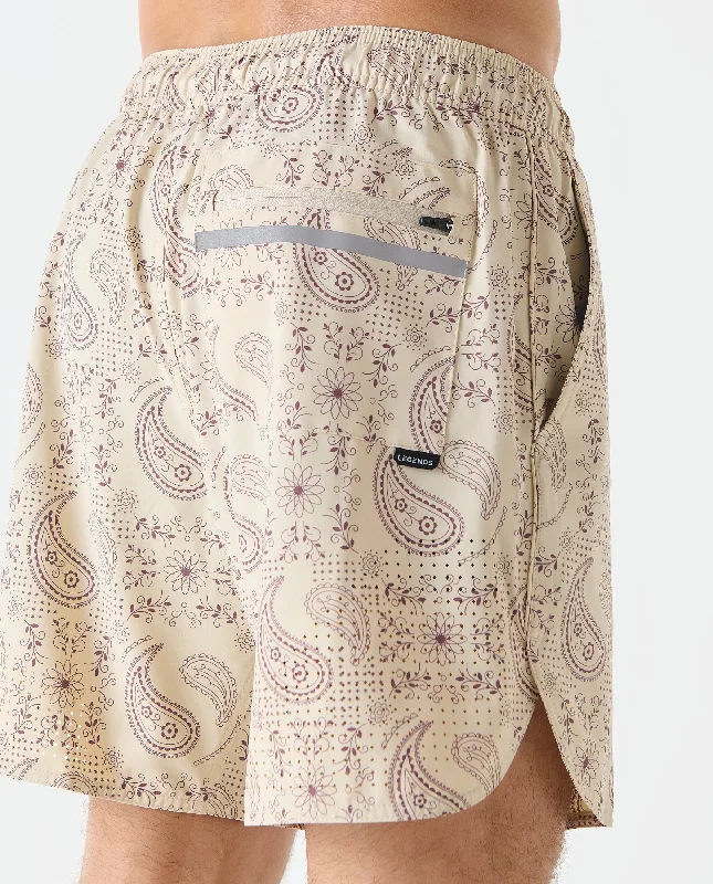 Luka Short Indio Paisley Dune