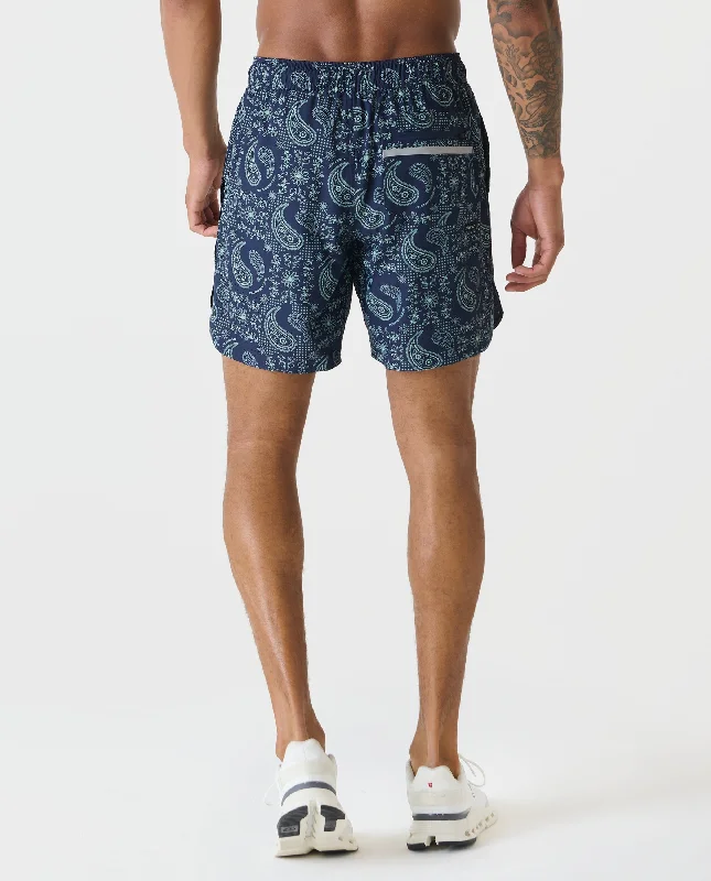 Luka Short Indio Paisley Navy