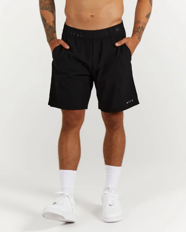 MAX VO2 SHORTS 8"" - BLACK